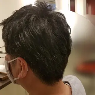 メンズ 麻里 杏彩のヘアスタイル