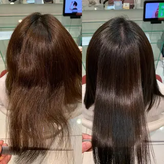 ロング 縮毛矯正/髪質改善 EARTH髙橋のヘアスタイル