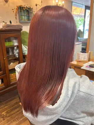 カラー アカリ😸🫶 カラーリスト🧡のヘアスタイル