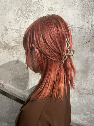 セミロング 松田 真央のヘアスタイル