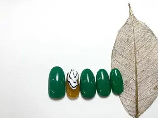 ネイル ⭐︎休業中の練習⭐︎ JNA認定講師髙橋のネイルデザイン