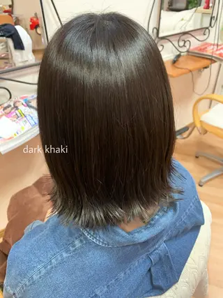 ショート カラー ヘアアレンジ mayu .のヘアスタイル