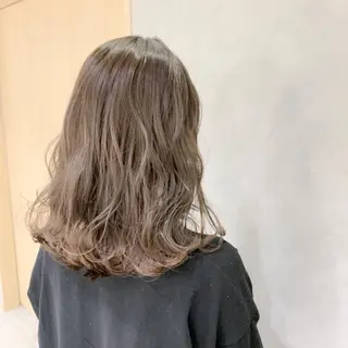 ミディアム カラー 城 健太郎 💎ハイトーンのヘアスタイル