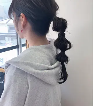 ロング 丹羽大喜 縮毛矯正/美髪矯正のヘアスタイル