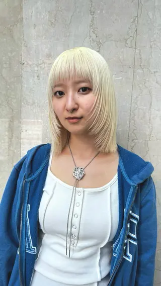 セミロング カラー 吉祥寺/koume/ カラー/レイヤーのヘアスタイル