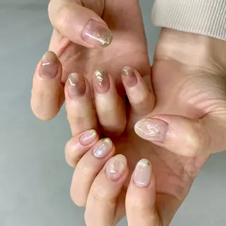 ネイル 新宿ニュアンスネイル makotoのネイルデザイン