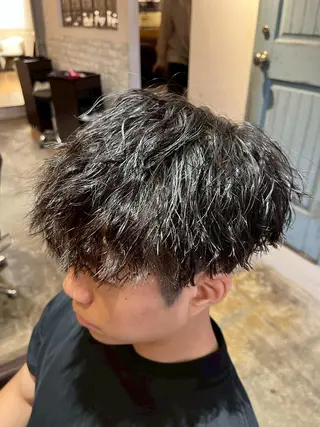 パーマ メンズ メンズカット パーマ特化  清士郎のヘアスタイル