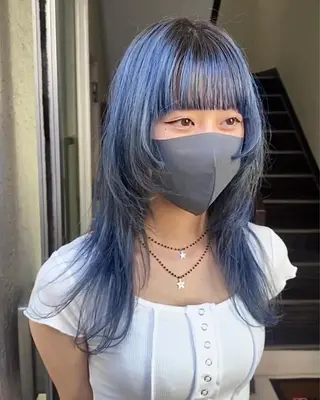 ロング shiga mariaのヘアスタイル