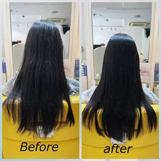 ロング 加納 和枝のヘアスタイル