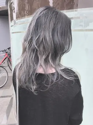 セミロング 清野 大のヘアスタイル