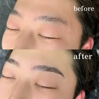 メンズ アイブロウ Giypsē kaedeのマツエク・マツパデザイン