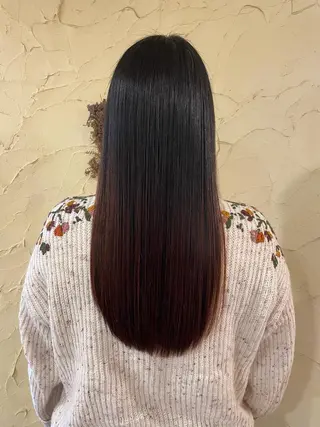 ロング 大鹿 数馬のヘアスタイル