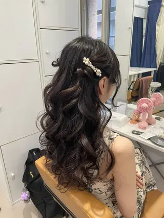 ヘアアレンジ 佐野 優美子のヘアスタイル