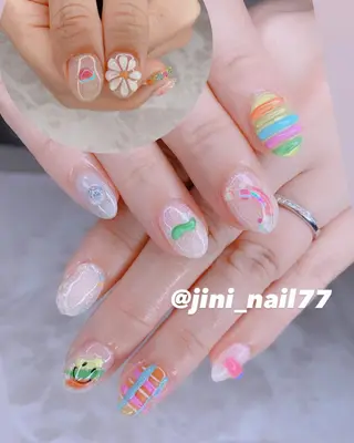 ネイル ジニ ネイルのネイルデザイン