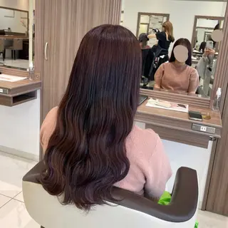 ロング カラー 𓍯暖色/韓国風 田中沙羅‎𓍯のヘアスタイル