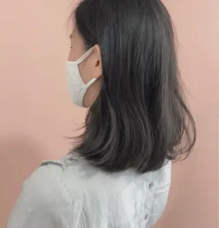 ミディアム カラー ヘアアレンジ 個室サロン🌼万希 ヘアケア/ヘッドスパのヘアスタイル