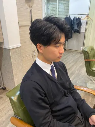 メンズ Lucca Lance所属・岩間 渉のヘアスタイル