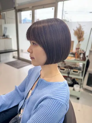 ショート 山崎結菜 髪質改善💎のヘアスタイル