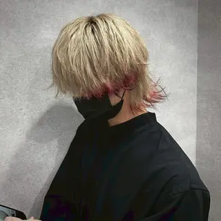 メンズ 韓国メンズヘア/ ハイトーン🤍みなとのヘアスタイル