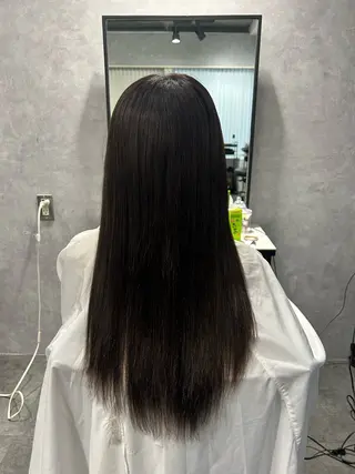 ロング プルエクステ/インナ ーカラー🦊はるなのヘアスタイル