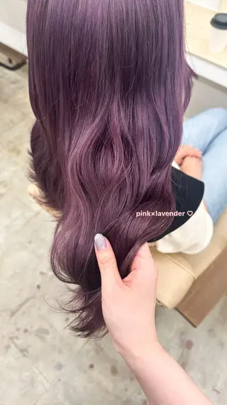 ロング カラー 🌼透明感艶カラー オリーブ🌼河村咲のヘアスタイル