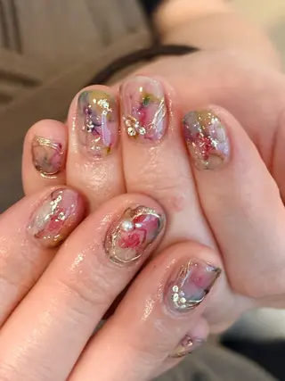 ネイル rina🎀 ご新規様受付中🌷のネイルデザイン