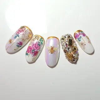 ネイル 下妻ネイルサロン/ 持ちの良いネイルのネイルデザイン