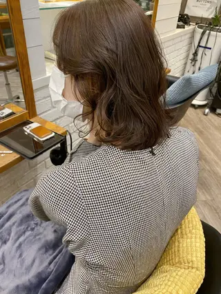 ミディアム カラー 🌟アレンジが似合う カラー🌟Rumiのヘアスタイル