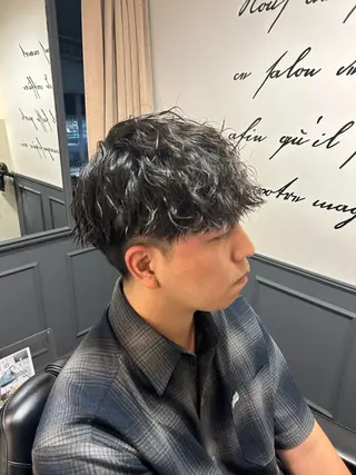ミディアム 練習用モデル 募集TAICHIのヘアスタイル