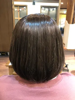 ショート カラー ✨🌿大人可愛い愛さ れhair🌿✨松本のヘアスタイル