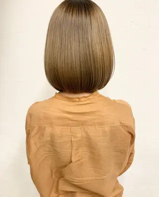 ショート カラー パーマ/パーマ落とし /藤木舜太のヘアスタイル