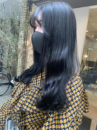 ロング カラー 🥀韓国ヘア🥀 宮津真菜のヘアスタイル