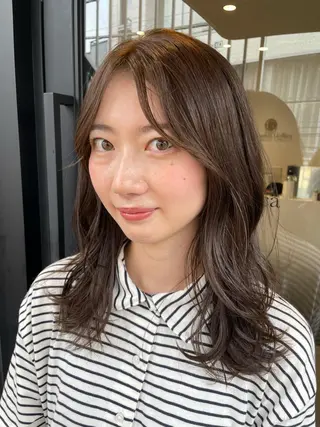 ロング カラー 🪞透け感&韓国ヘア 🪞honokaのヘアスタイル
