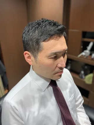 ショート メンズ 羽木 隆徒のヘアスタイル