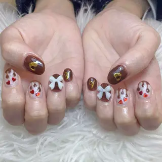 ネイル ANH ゴテゴテネイルのネイルデザイン