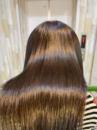 セミロング カラー KEIGO/ ベージュカラーのヘアスタイル