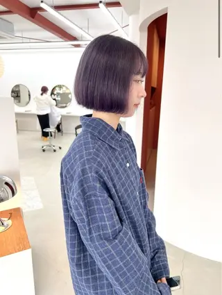 カラー ハイトーンカラー 🥣🫧Sanaのヘアスタイル
