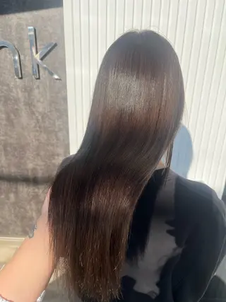 セミロング ink aiのヘアスタイル