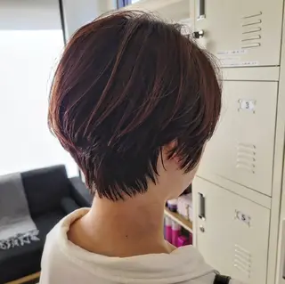 ショート カラー レイヤー/ショート /山田譲治✂️のヘアスタイル