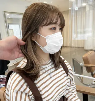 セミロング 💗BASSA 東久留米店💗のヘアスタイル