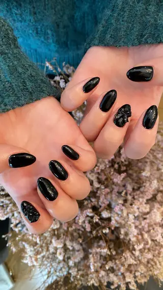 ネイル crystal ⭐︎ colorのネイルデザイン
