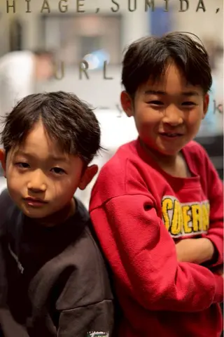 キッズ メンズパーマ 堤　生智のヘアスタイル