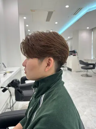 ショート カラー メンズ 🐺韓国風メンズ特化 あさひ🐺のヘアスタイル