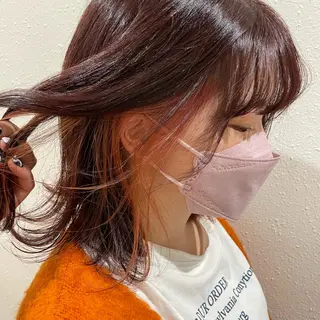 カラー 韓国𝐻𝑎𝑖𝑟 🇰🇷🖤ハラのヘアスタイル