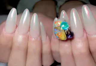 ネイル Spiky とうげ ふうかのネイルデザイン