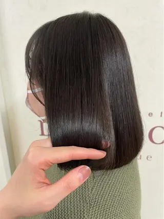 ミディアム カラー ﾅﾁｭﾗﾙ艶ｶﾗｰ 戸田めぐみのヘアスタイル