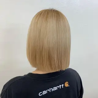 ミディアム カラー 川越ハイトーン🧸 Yumaのヘアスタイル