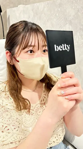 マツエク・マツパ betty ANNAのマツエク・マツパデザイン
