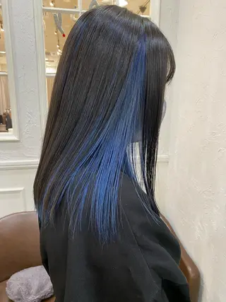 セミロング 前橋 姫奈のヘアスタイル
