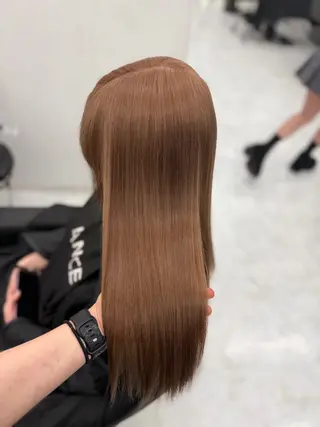 カラー 透明感ベージュ🎀 Anju/渋谷🎀のヘアスタイル